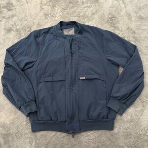 Figs Navy Bomber Jacket